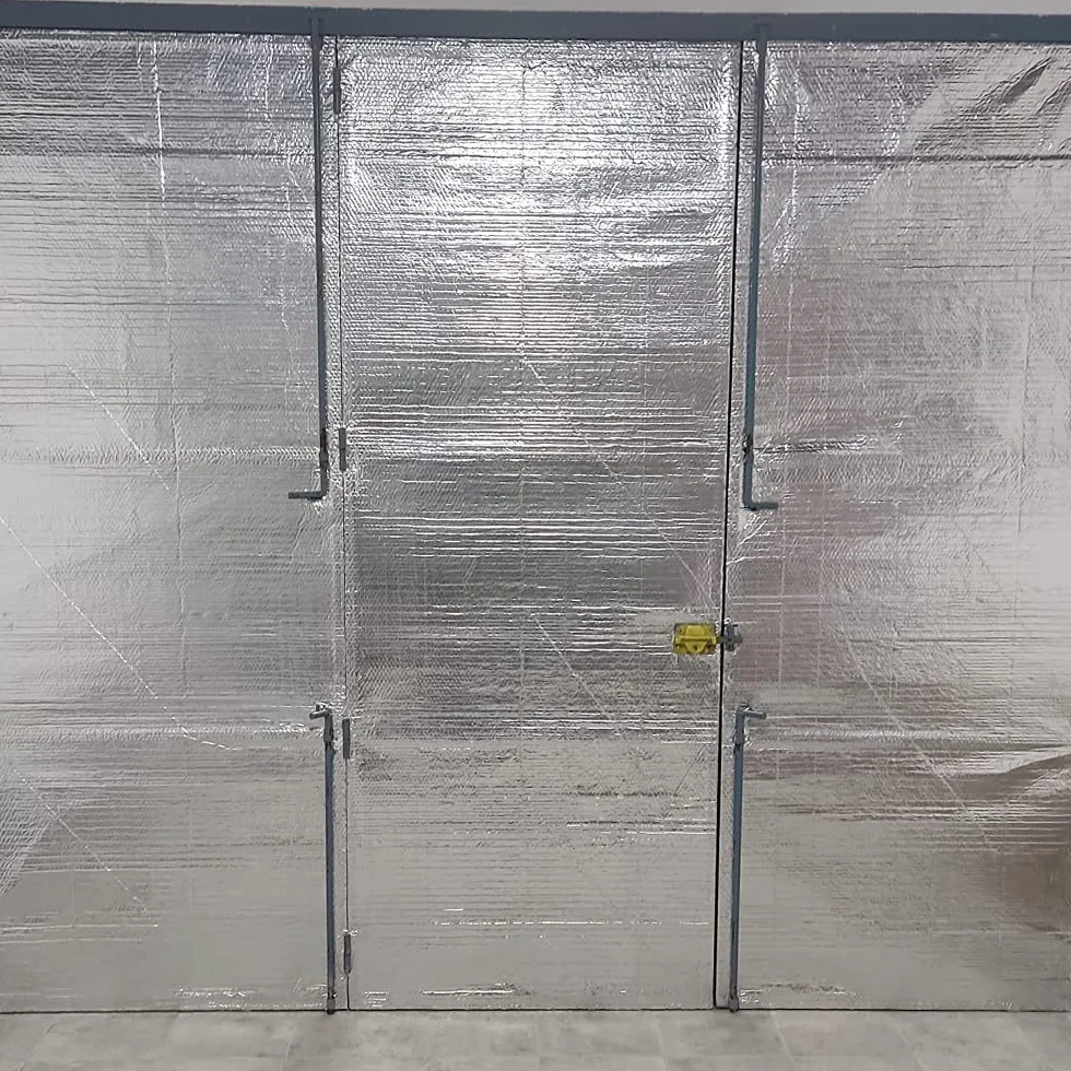 Isolation thermique réfléchissante en aluminium (5 x 0,6 m) - Isolation de caisses de volets, radiateurs, murs, plafonds, caravanes, campers, garages - Antihumedades