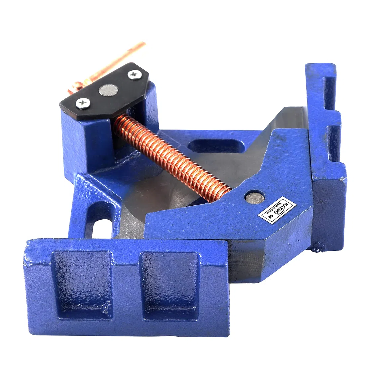 KATSU Pince à Angle Droit à 90 Degrés, Robustes Pince de Soudage étau d'Angle en Fonte Réglable pour Menuiserie Armoire Tiroir Charpentier 402310