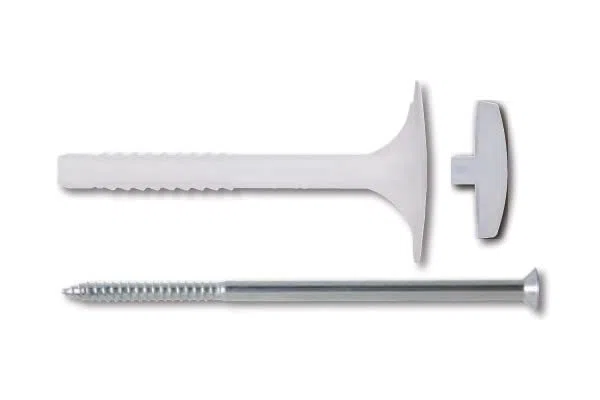 Cheville pour matériaux isolants, haute résistance, installation facile, idéale pour les fixations dans les environnements isolants et les applications de construction.
