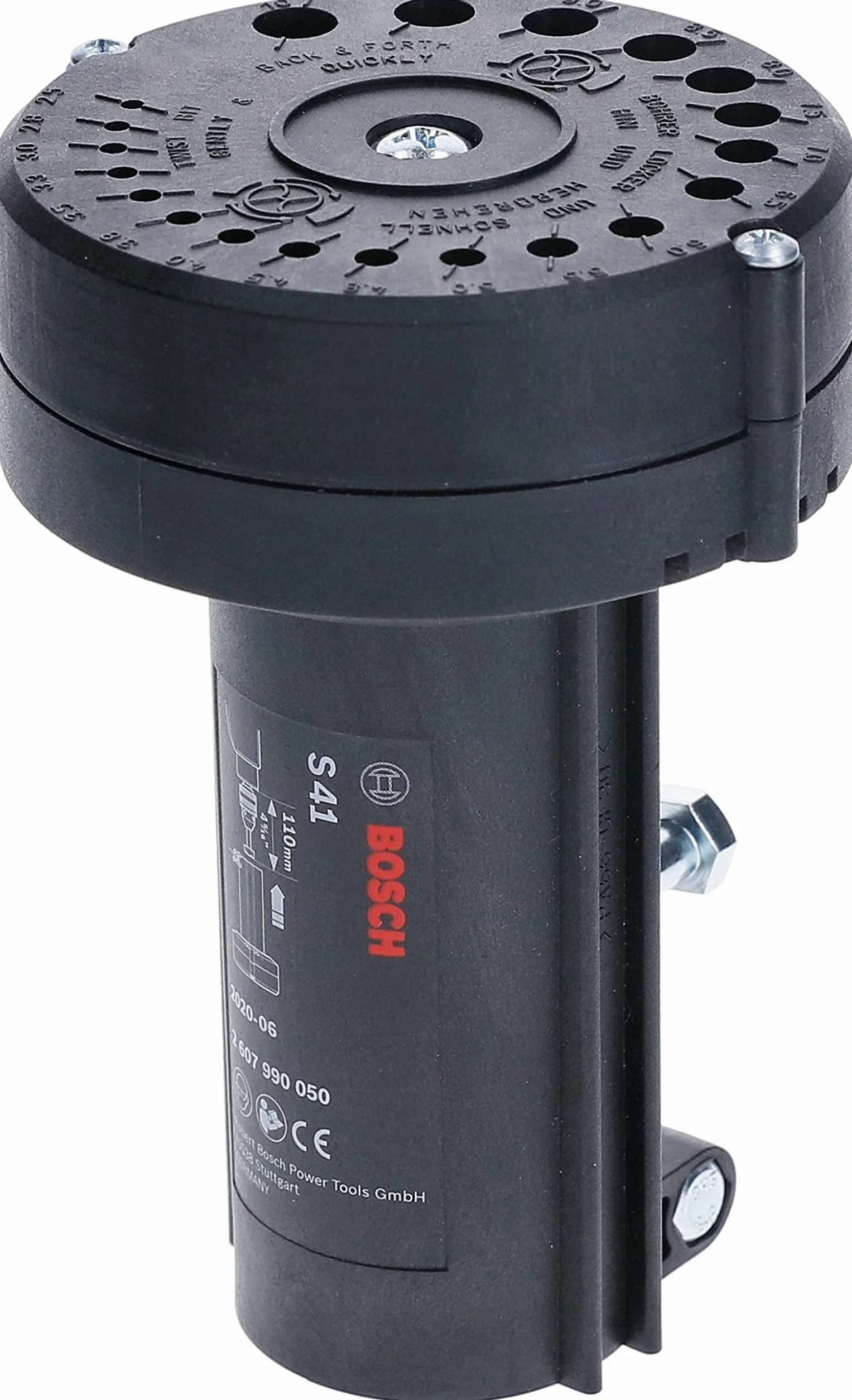 Bosch Accessories 2607990050 Affûteuse de forets S 41 Gris