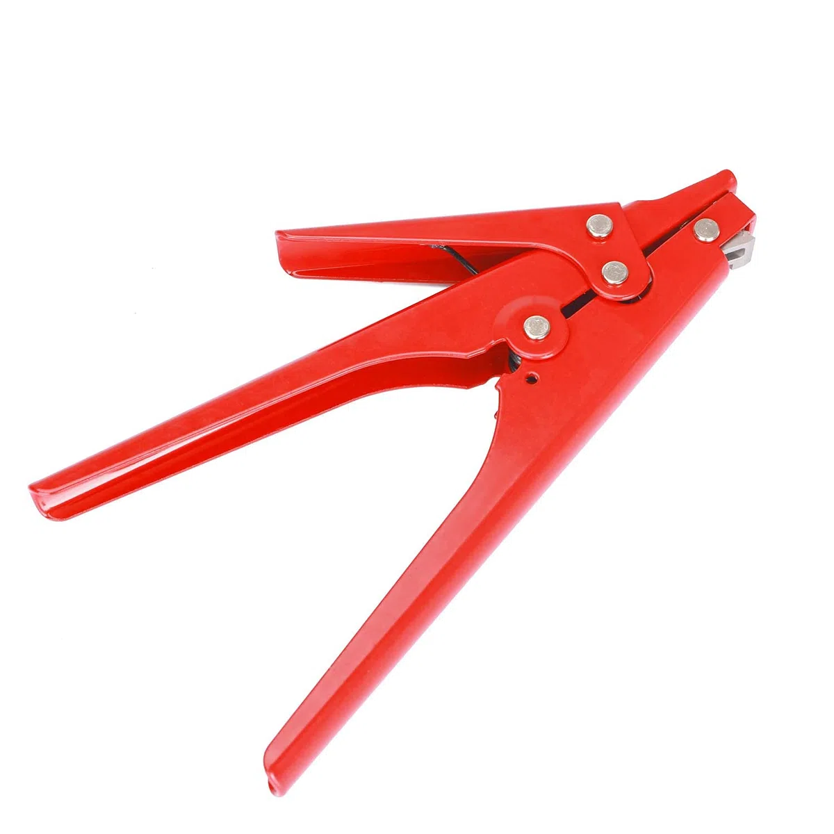 Générique Pince de Serrage et de découpe pour Attaches Auto-bloquantes HS-519 - Entièrement en métal - pour Attaches d'une Largeur maximale 0,9 cm