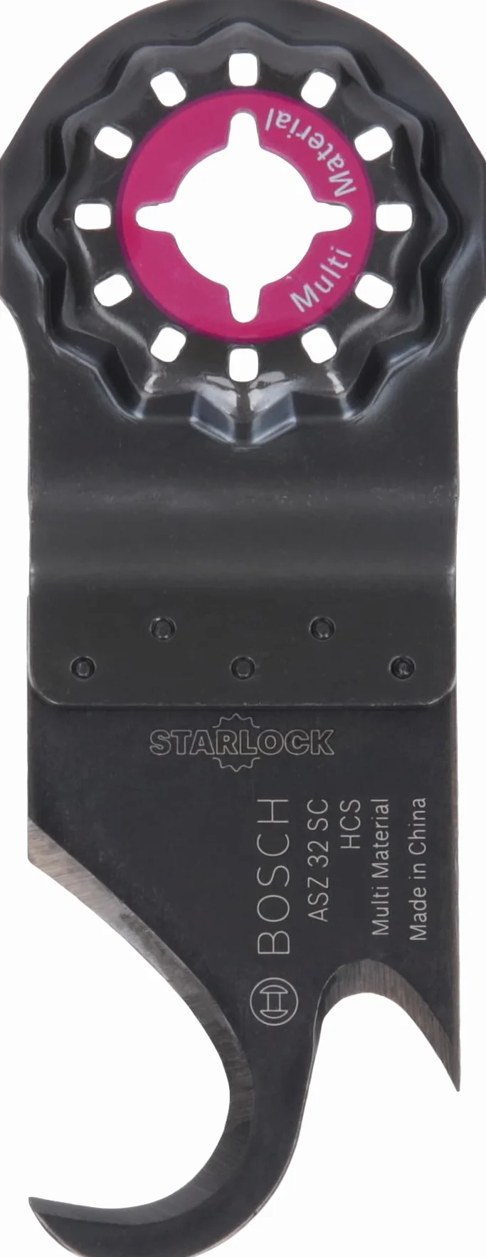 Bosch Accessories 2609256F01 Lame plongeante carbure PAIZ 32 APT accessoires Starlock, Noir
