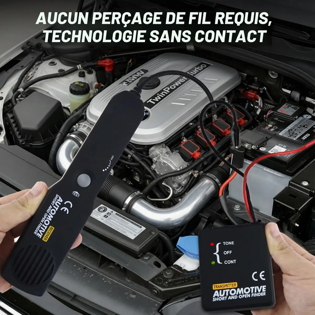 Automobile Outil De Réparation De Diagnostic Câble Circuit Fil Tracker Court Ouvrez Le Finder Tester Périphérique Checker Testeurs de circuits