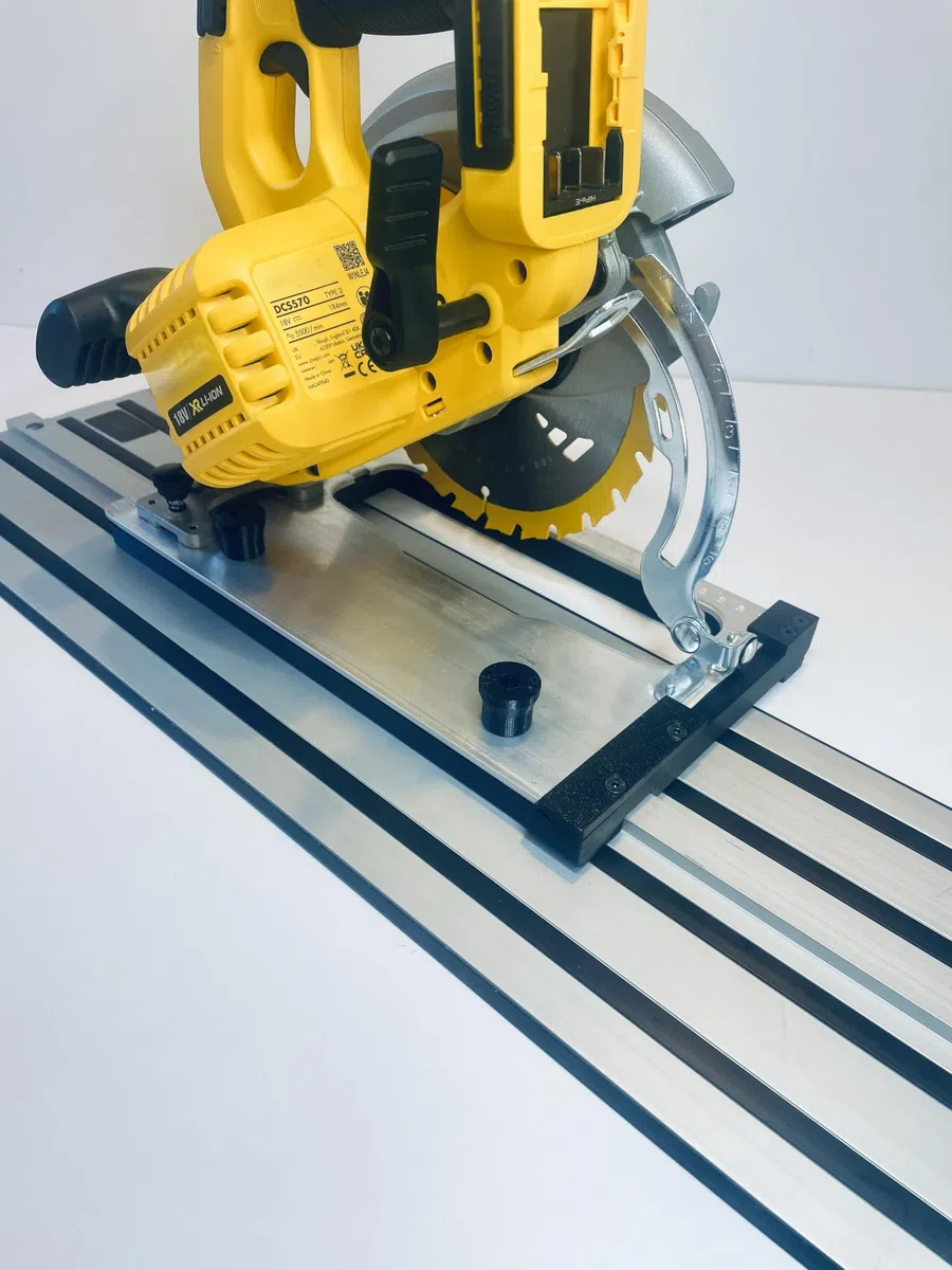 Adaptateur de rail de guidage compatible avec les rails de guidage Dewalt DCS570 / DWE575 / DCS575 / DCS578 / DCS573 Dewalt