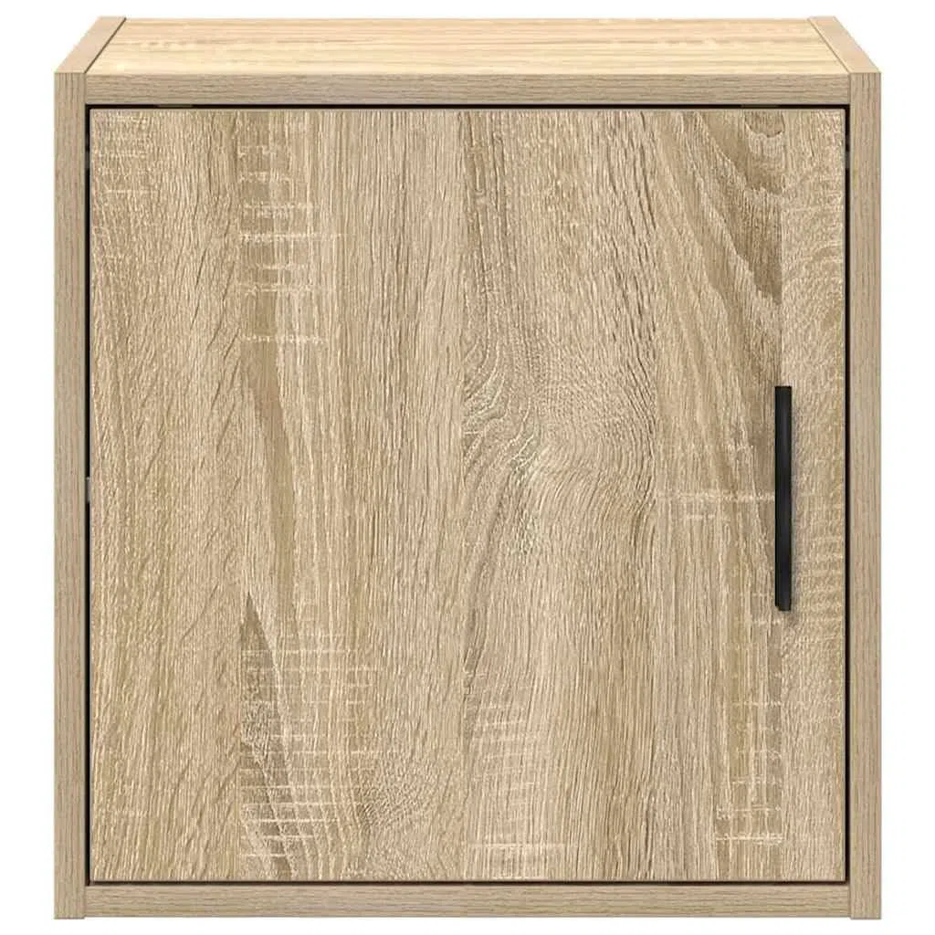 vidaXL Armoire murale de garage chêne sonoma bois d'ingénierie, armoire, placard mural de garage, armoire à outils murale