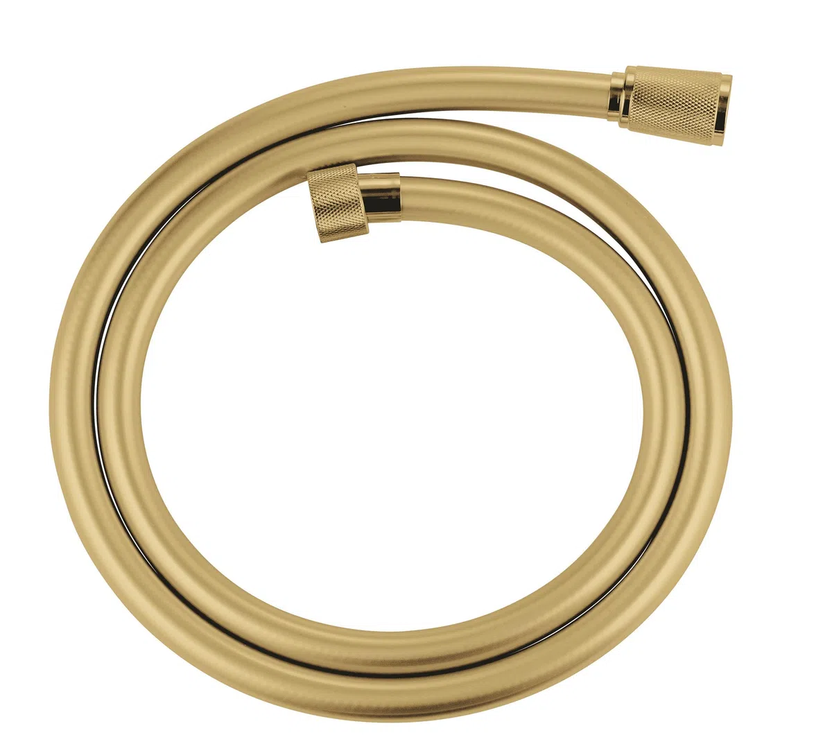 GROHE Flexible de douche Silverflex avec action anti-torsion 1.25m, résistance à la traction 50kg, connexion universelle, Gold, 28362GL1