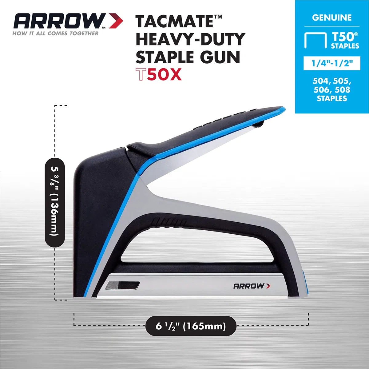 Arrow 030042 T50X Agrafeuse manuelle