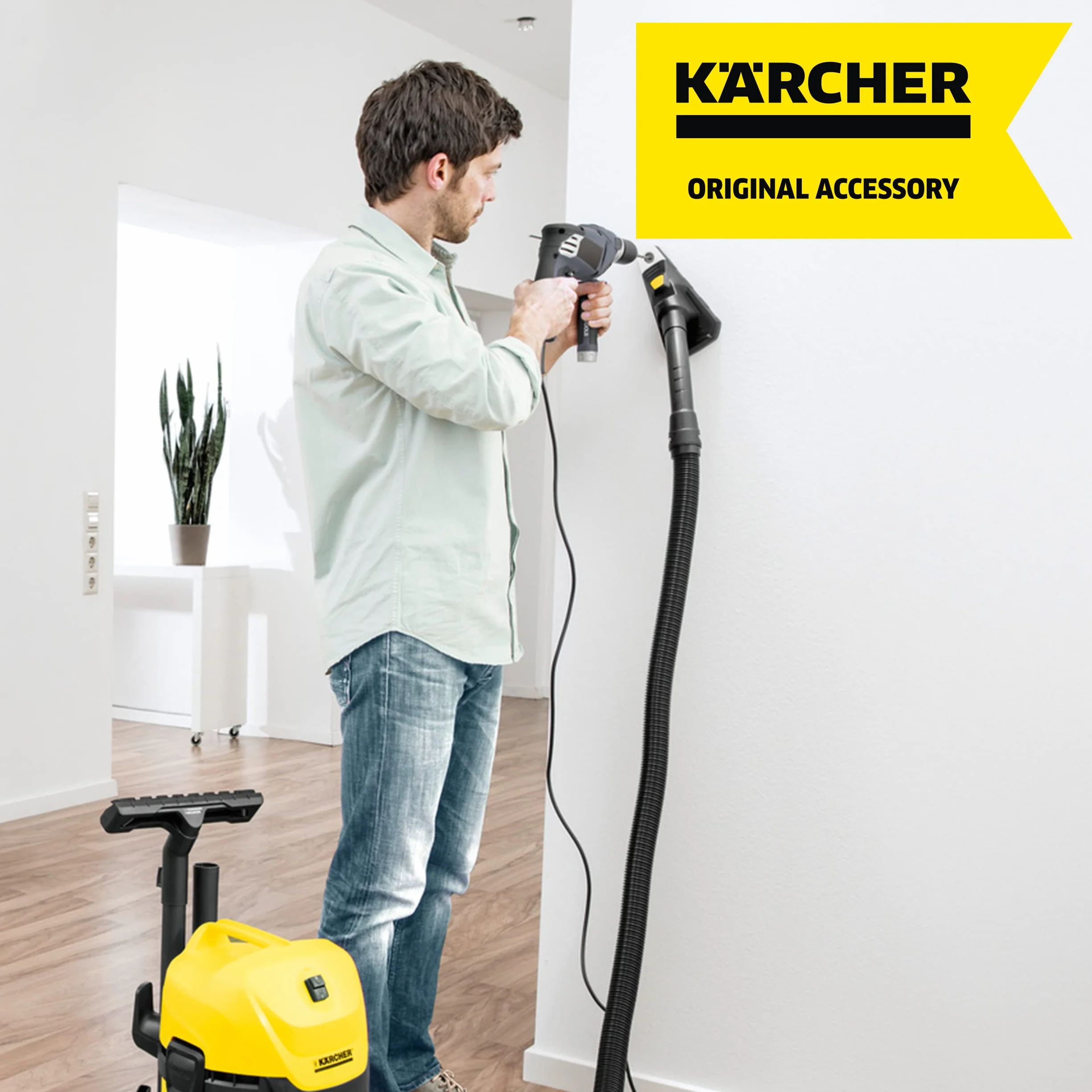 Kärcher 28632340 Récupérateur de poussières de perçage Noir