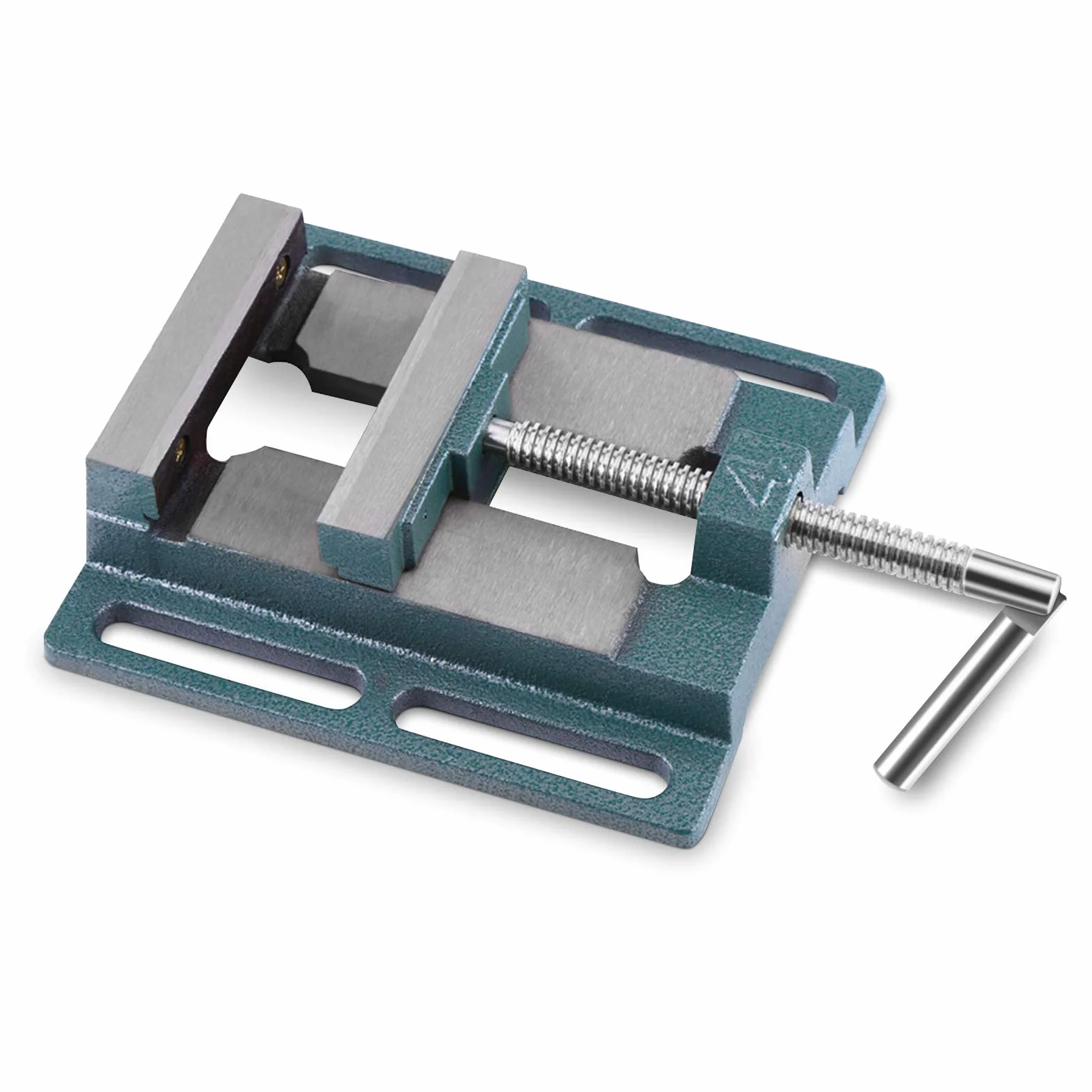 Etau de Perceuse a Colonne Étau de Fixation pour Perceuse et étau de Table avec Verrouillage de Base Pivotante de 10,2 cm Robuste de Précision Étau de Fraisage de Précision Étau de Serrage