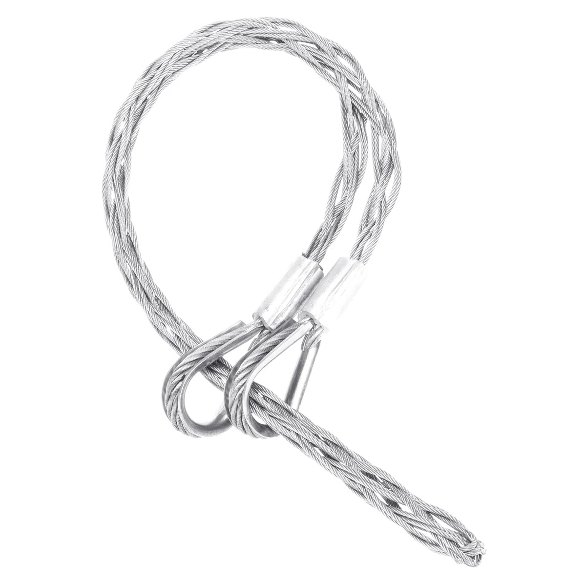 QUARKZMAN 37-50mm Od Câble Chaussettes de Tirage Grip 0.8M Double Tête Côté Tirer Fil Maille Outil de Tirage en Acier Galvanisé