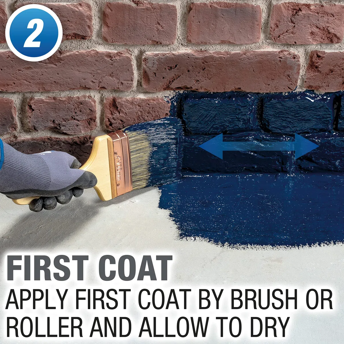 Drybase Membrane d’Étanchéité Liquide 1L Noir – Peinture Anti-Humidité pour Sols, Bois Encastrés & Bas de Murs