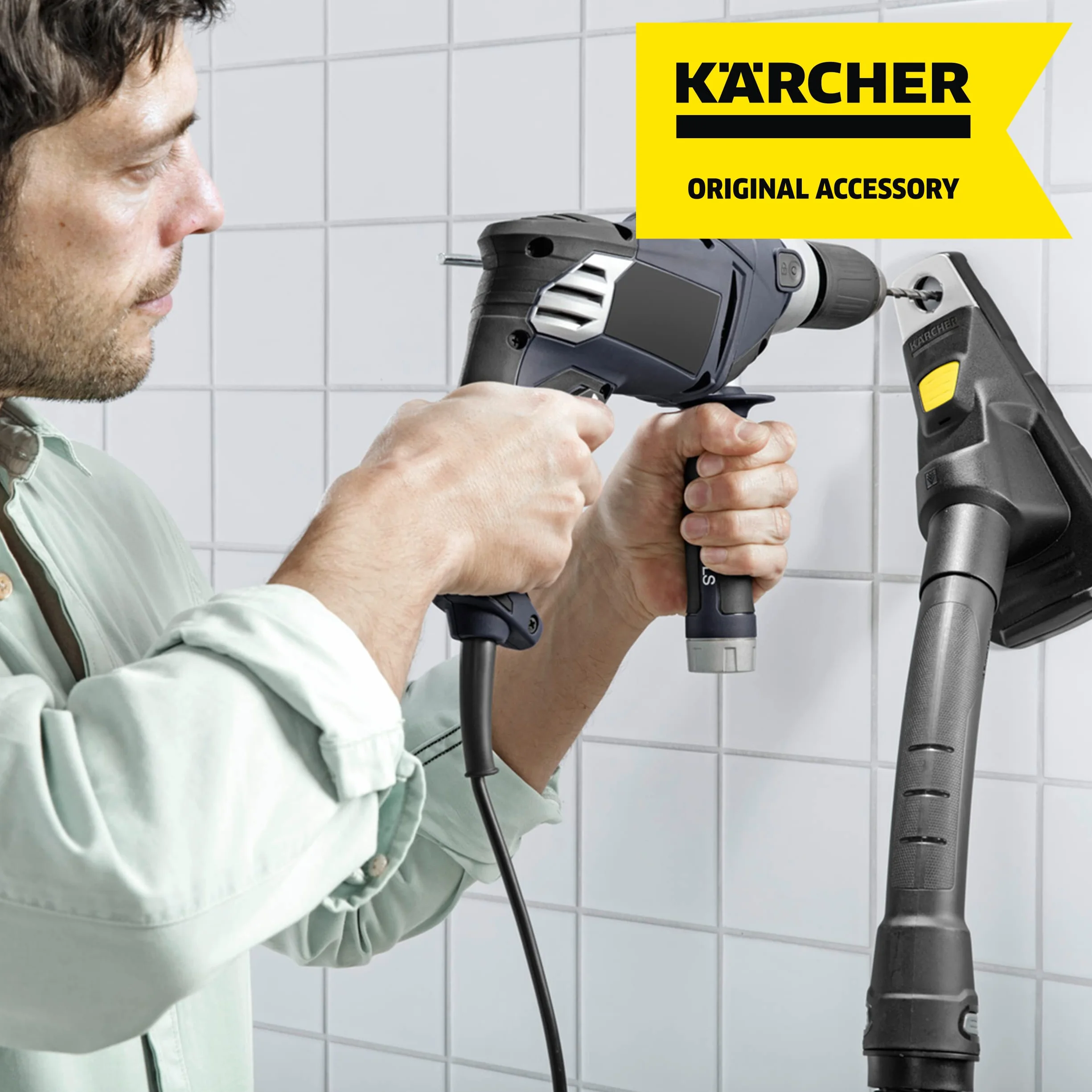 Kärcher 28632340 Récupérateur de poussières de perçage Noir