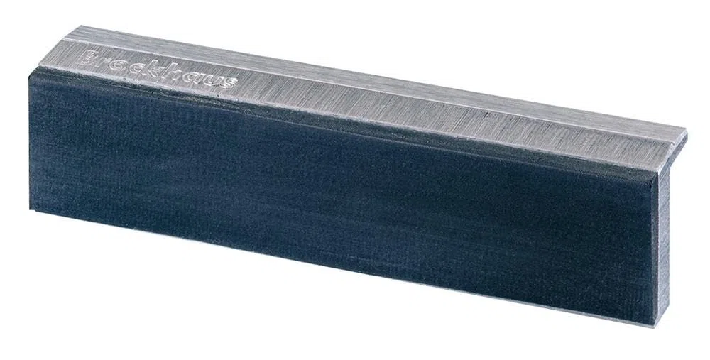 Heuer Mâchoires d'étau (mâchoires de protection à angle droit, parallèle, aimants spéciaux intégrés, compatible avec étau 180 mm ; matériau : aluminium, caoutchouc) 112180