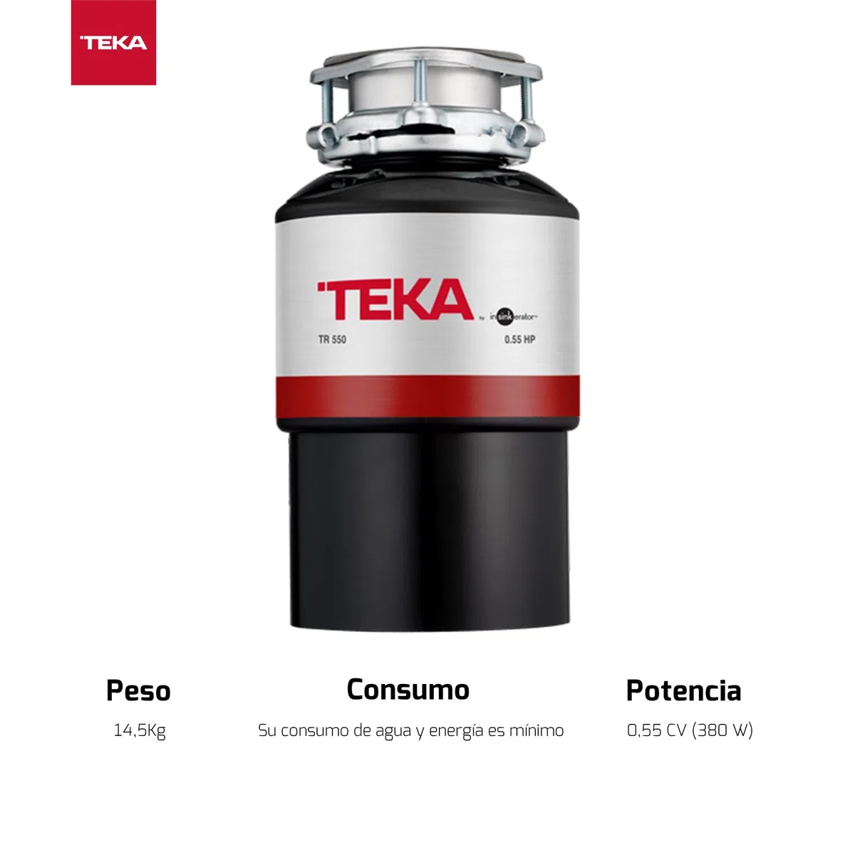 Teka MÅ‚ynek do odpadów TR-550-115890013