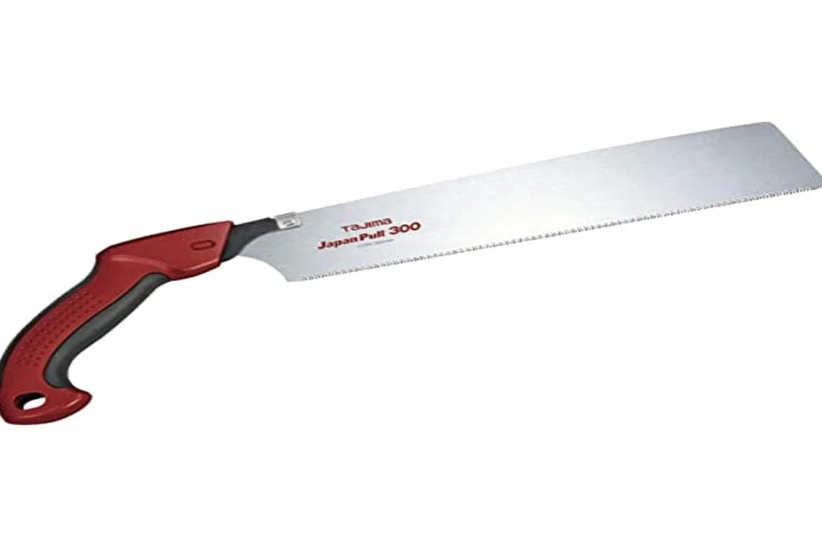 Tajima JPR300A Aluminist Scie japonaise de précision 300 mm, Noir/Rouge