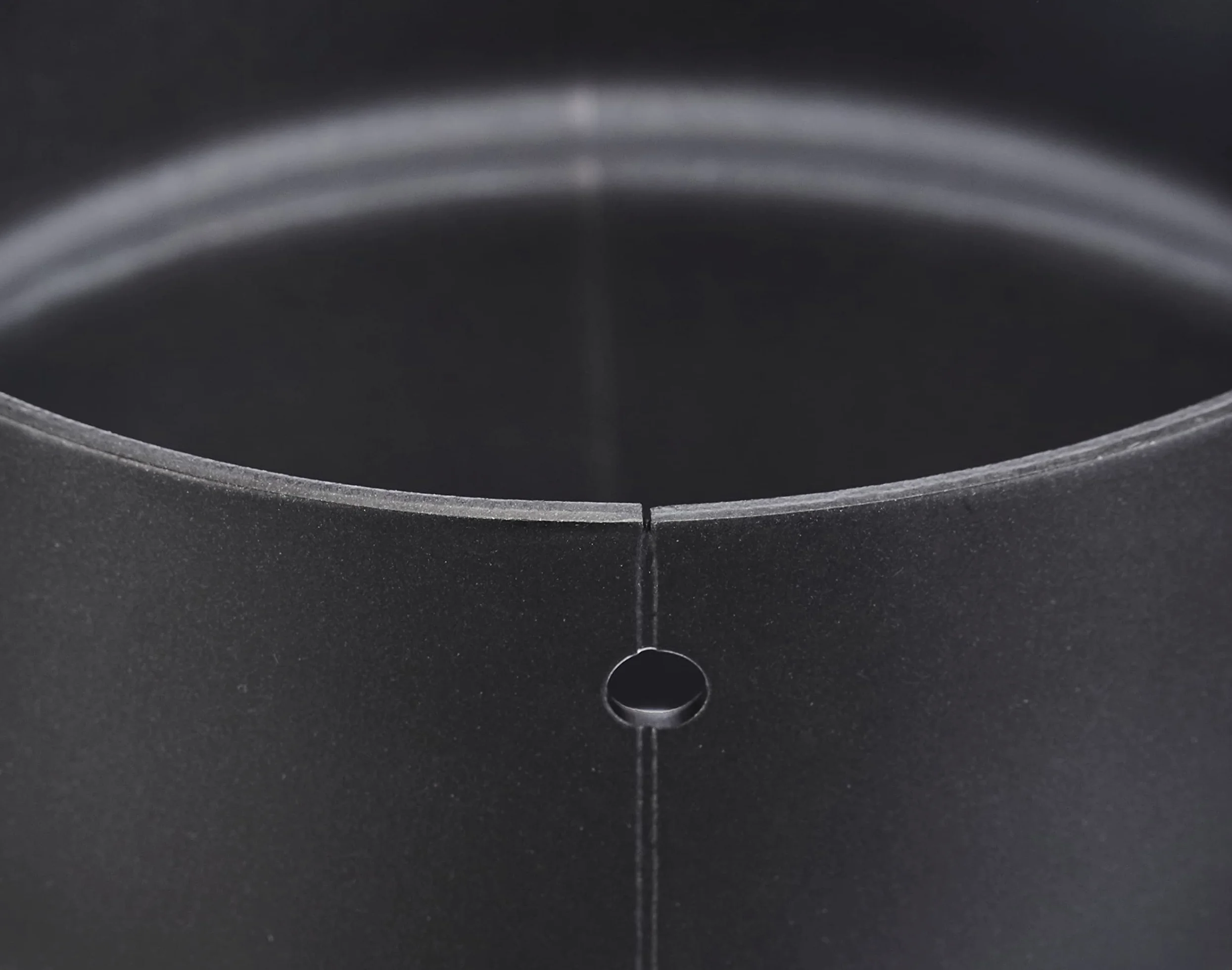 Kamino-Flam Raccord de Réduction en Acier laqué Senotherm, Tuyau de Poêle env. 2 mm, Ø env. 150 mm/130 mm, Tuyau de Raccordement, Tube de Réduction, Testé par le Standard EN 1856-2, Noir