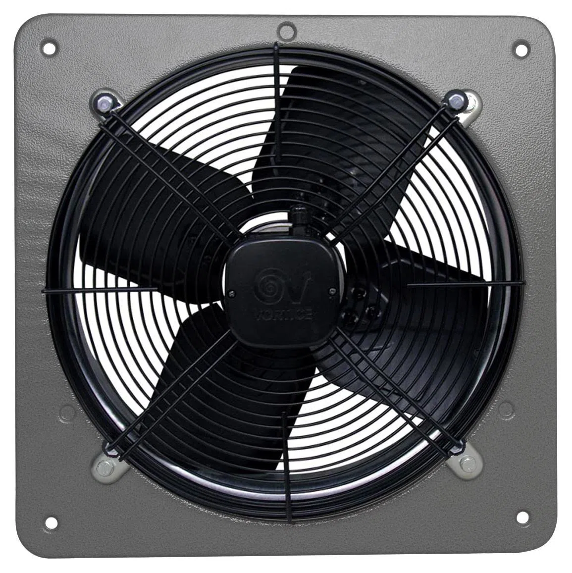 Vortice 42261 A-E 404 T Ventilateur mural axial pour ventilation directe vers l'extérieur Puissance d'air 3832 m3/h Noir