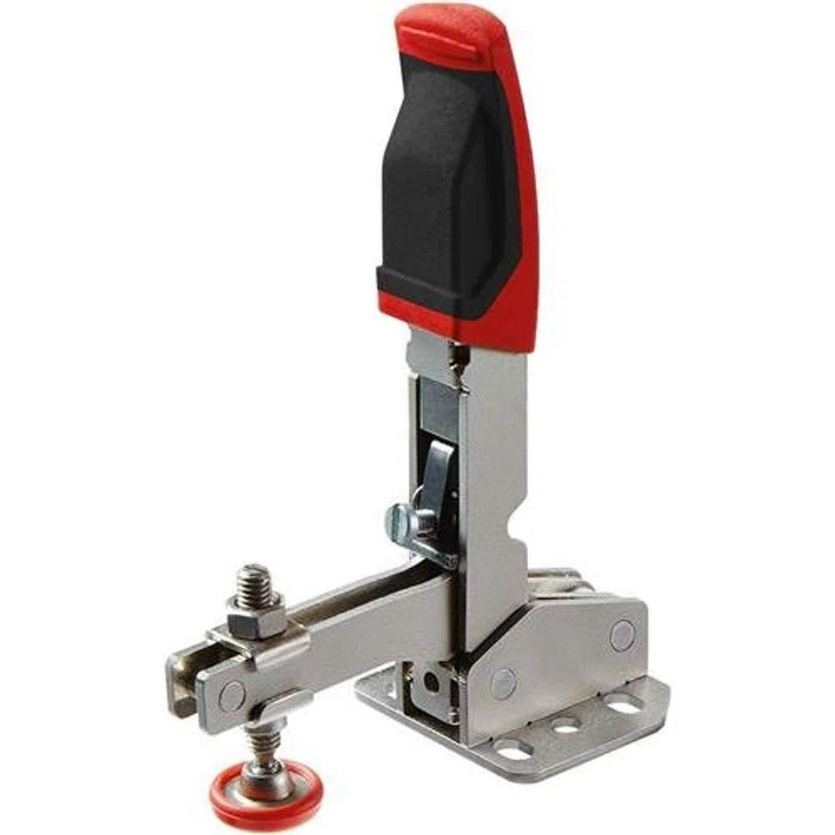 Bessey STC vh20 vertical de voiture Adjust Face Mount plaquées nickel Clamp Bascule vertical Flange, Silver by Bessey