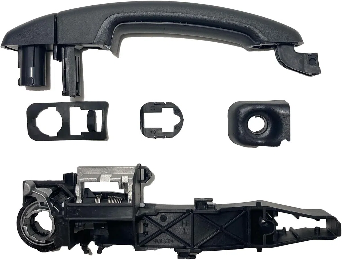 Mécanisme Intérieur + Poignée de Porte Avant Droite (Coté Passager) ou de Porte Coulissante Gauche (Coté Chauffeur) ou Porte Battante Arrière compatible Master 3 Movano B NV400 806069981R 806064162R