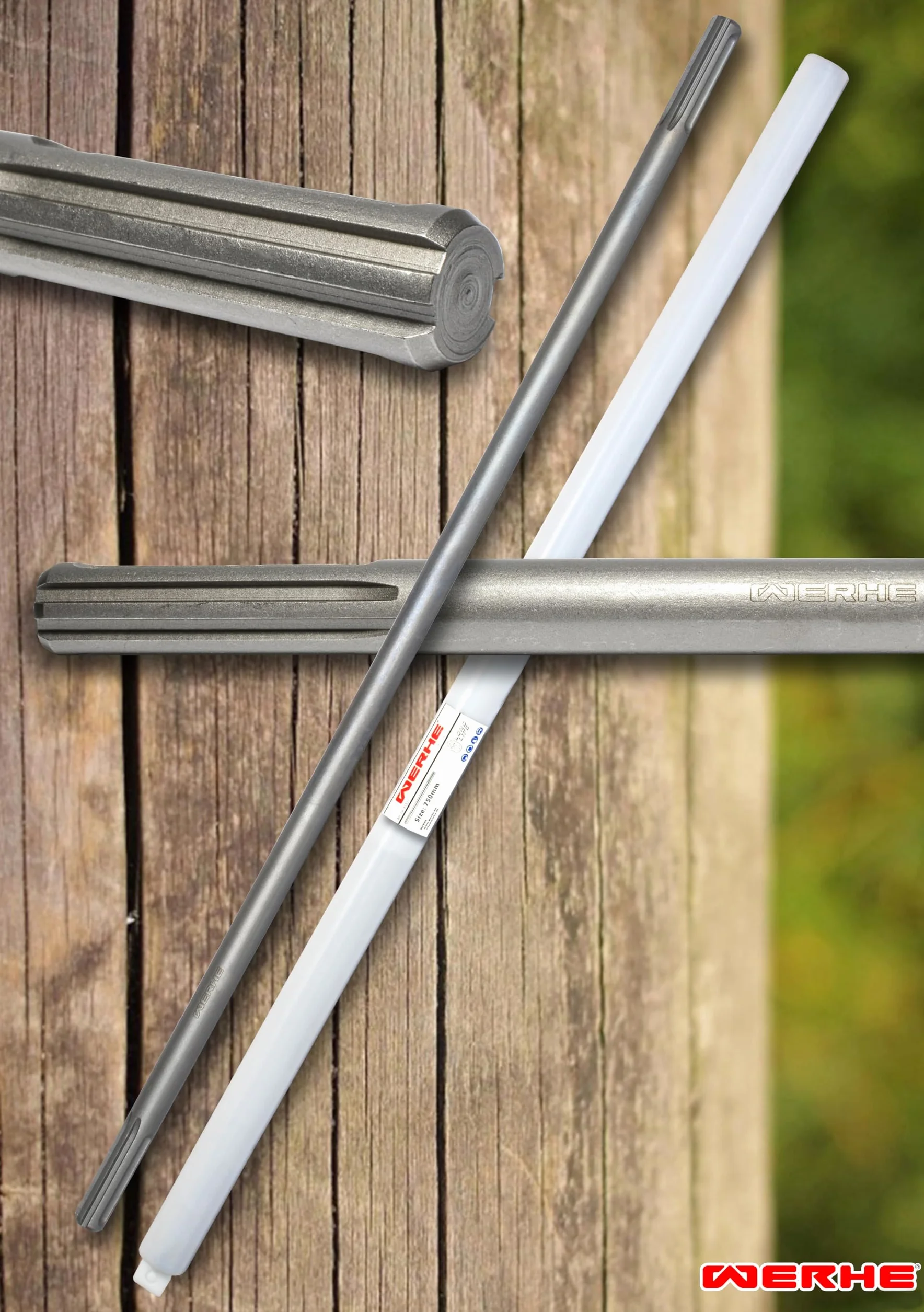 WERHE Rallonge de perçage 750 mm – Adaptateur SDS Max pour perçages profonds – Robuste & compatible