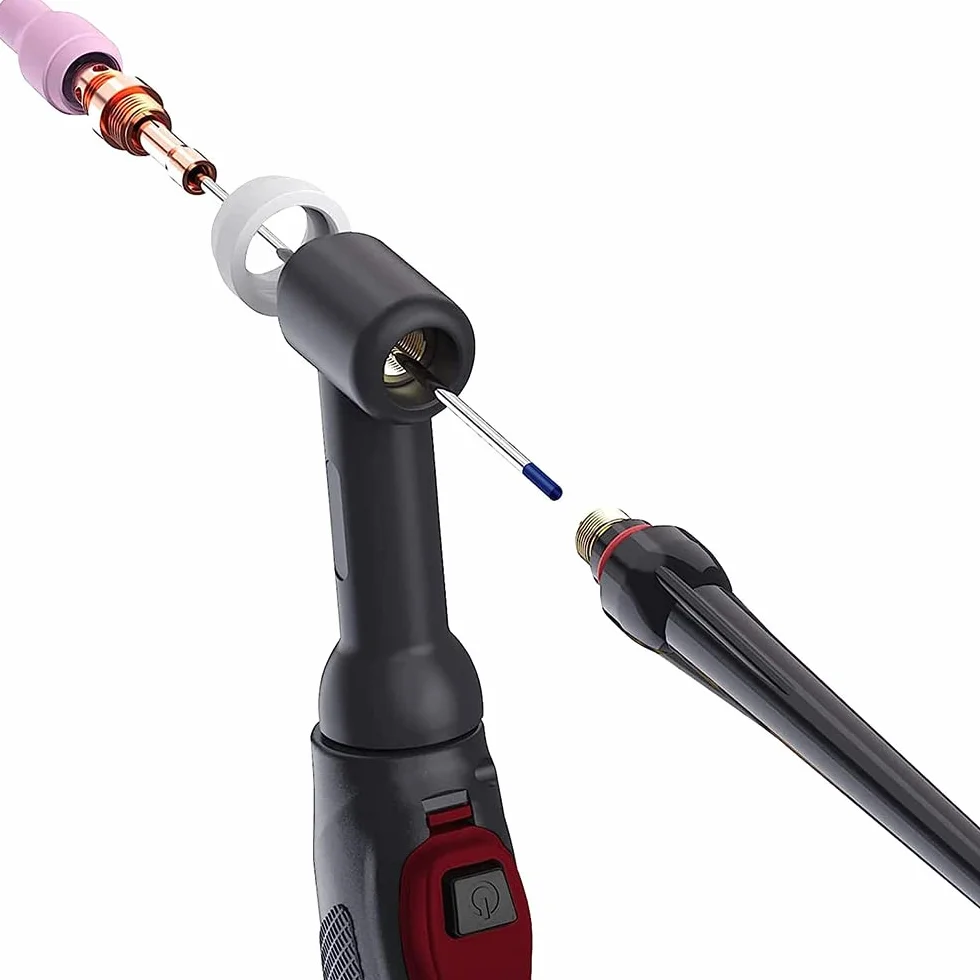 SUSEMSE Lot de 10 électrodes de soudage TIG en tungstène 2 % cérié (gris, 0,040", 1,0 mm*150 mm)