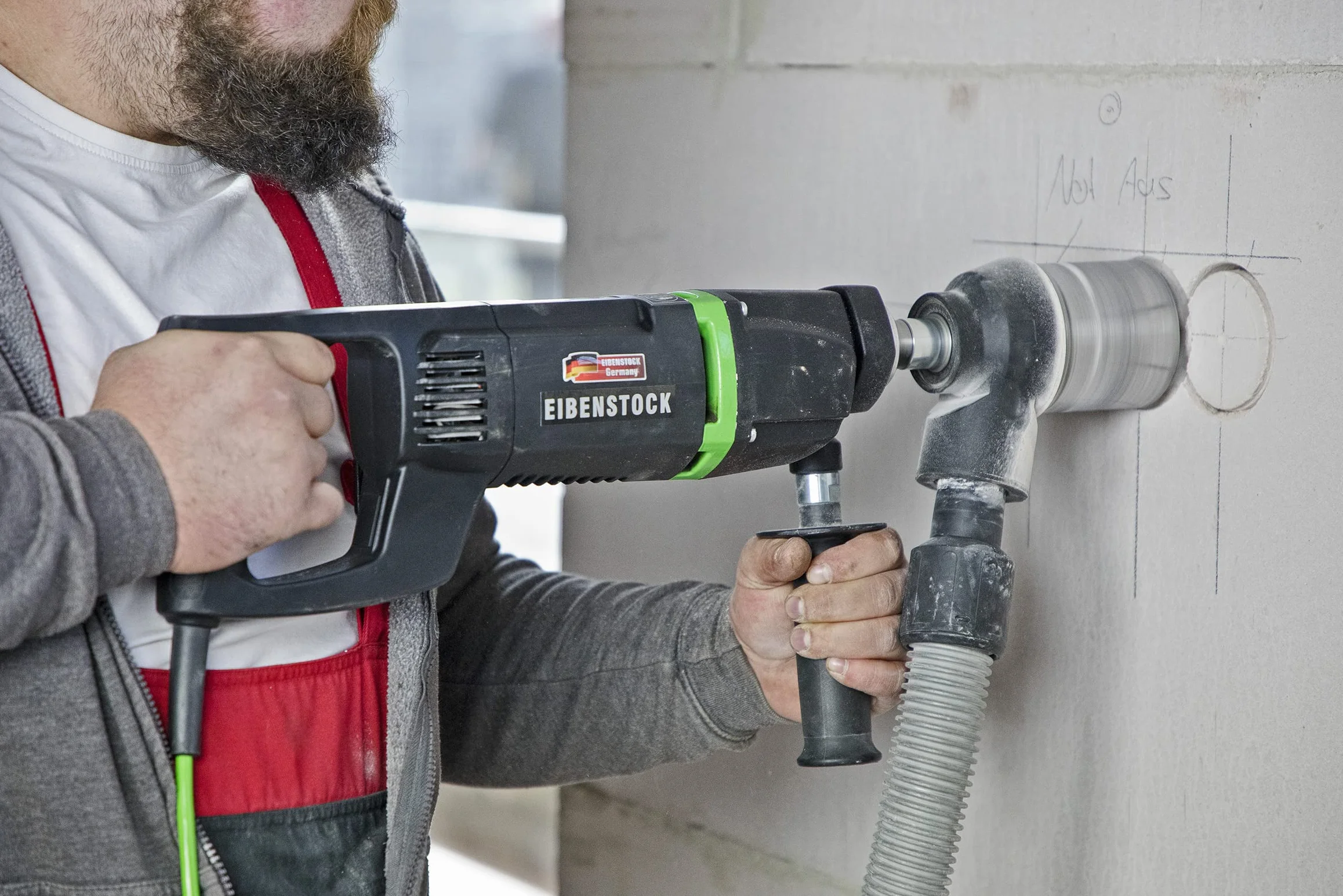 Eibenstock CAROTTEUSE PORTATIVE A SEC 230V 1.5kW Ø82, EHD1500