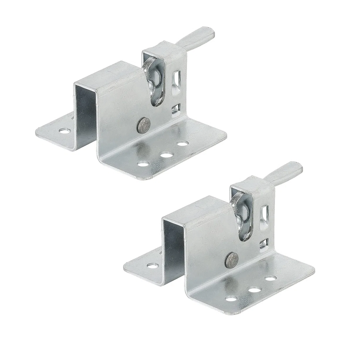 VORMANN Lot de 2 loqueteaux pour table de réception - Loquet de rechange - En acier galvanisé - Résistant aux intempéries