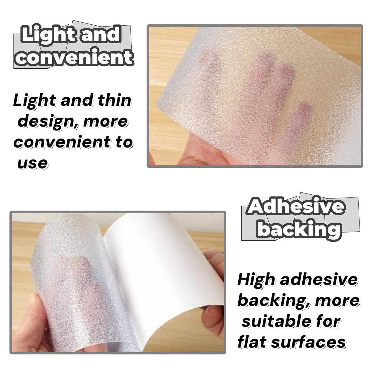2 Pièces Bande Antidérapante Adhésive Transparent 15 cm x 5 m, Griptape Antidérapante Escaliers, Ruban Autocollant Anti-dérapante, Ruban Autocollant pour Intérieur et Extérieur, Escaliers, Marches