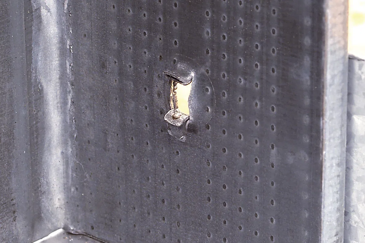 wolfcraft 4029000 - Pince à Sertir pour Plaques de Plâtre - Profilés en C et un U - Épaisseur max. 2 x 0,6 mm