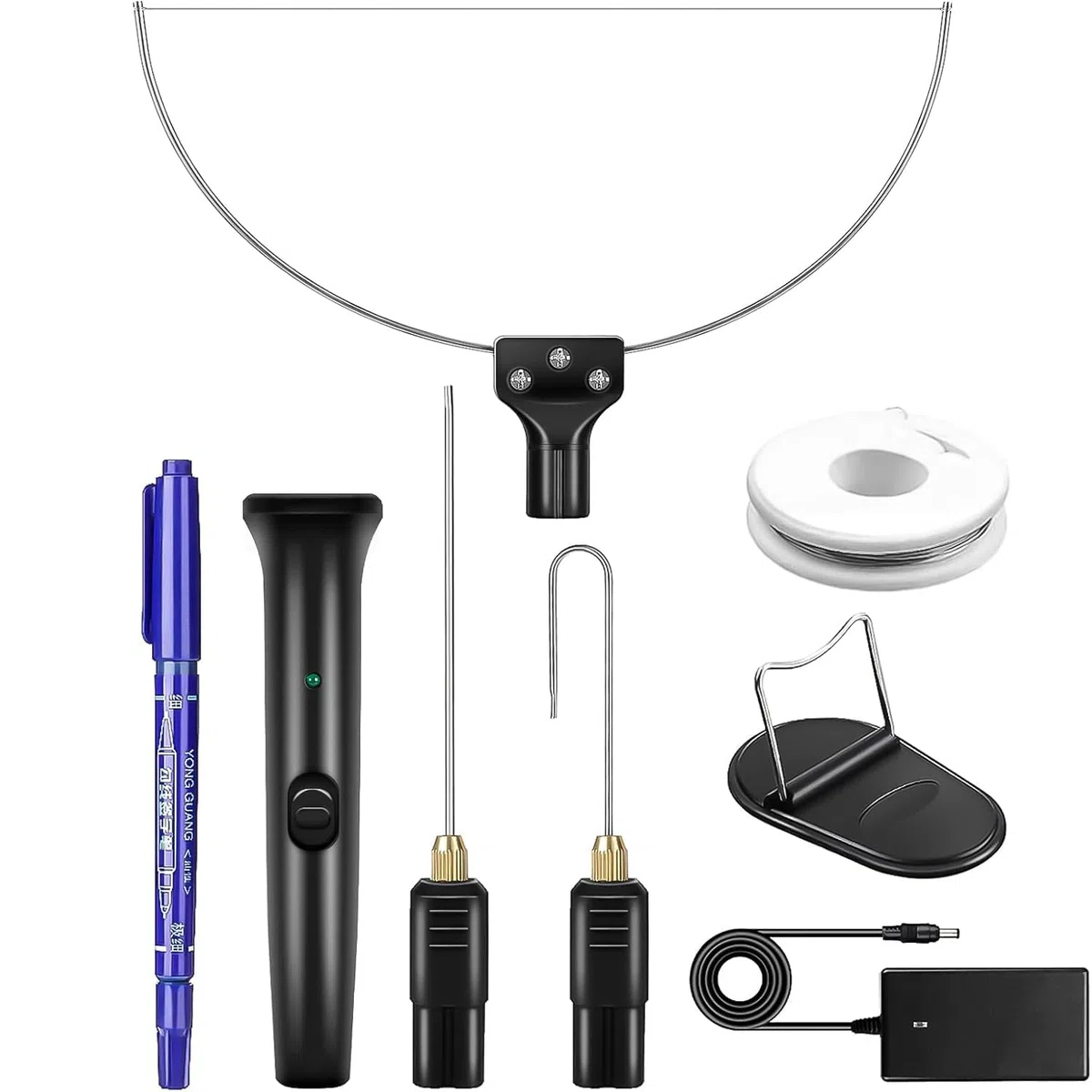 3-en-1Coupeur de Mousse Electrique, 100-240V / 18W stylo machine à découper électrique pour arc