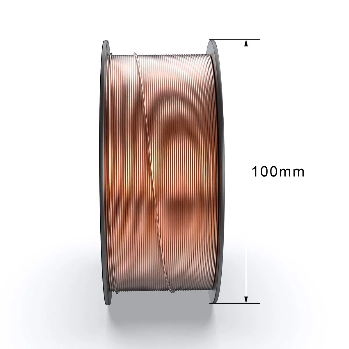 VECTOR WELDING MIG MAG ER70S-6 Fil de Soudage à Gaz de Protection en Acier D100/S100-3 Rouleaux de 1 kg Diamètre 0,8 mm