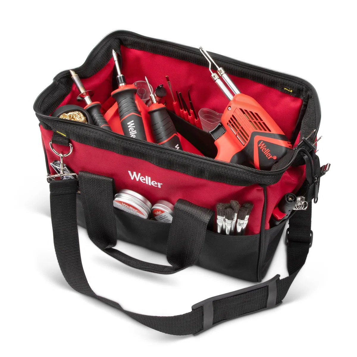 Weller WLACCSCS Mallette de Rangement pour Station de soudage avec Face Souple