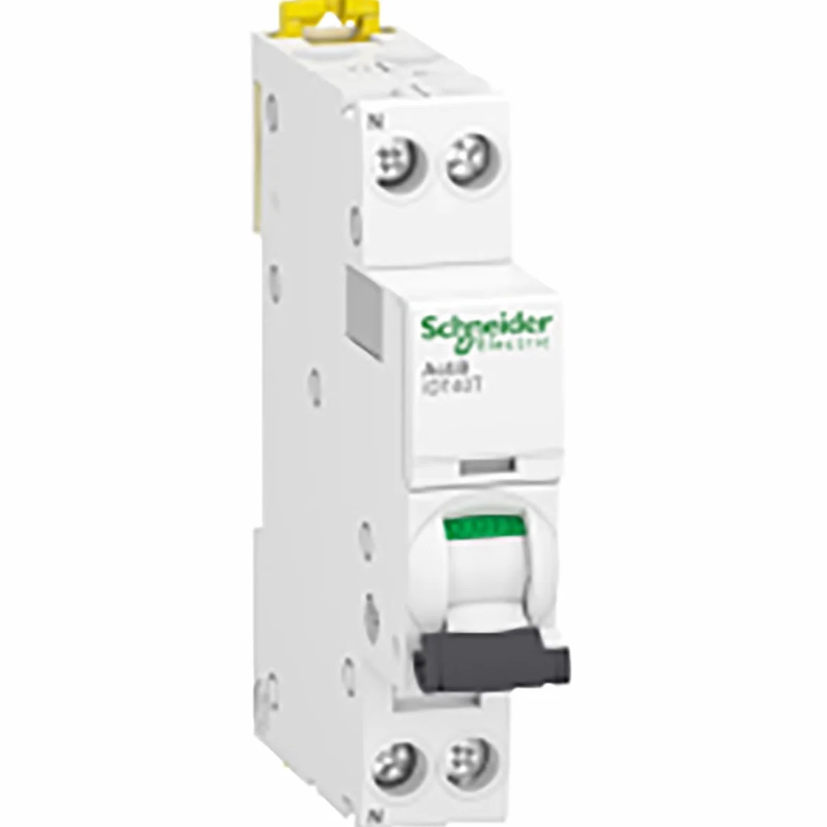 Schneider Electric - Acti9 iDT40T - disjoncteur modulaire - 1P+N - 10A - courbe B - 4500A/6kA - A9P12610