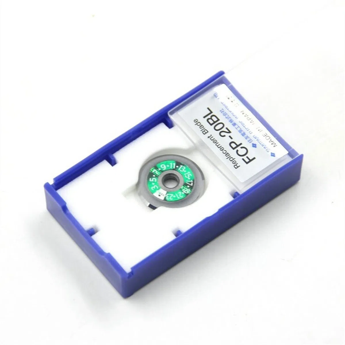 Couperet de fibres, FCP-20BL Coupeur à couper lame de fibre de lame de cloison de fibre optique, FCP-20BL Sumitomo FC-6S Lame de coupure(1PCS)