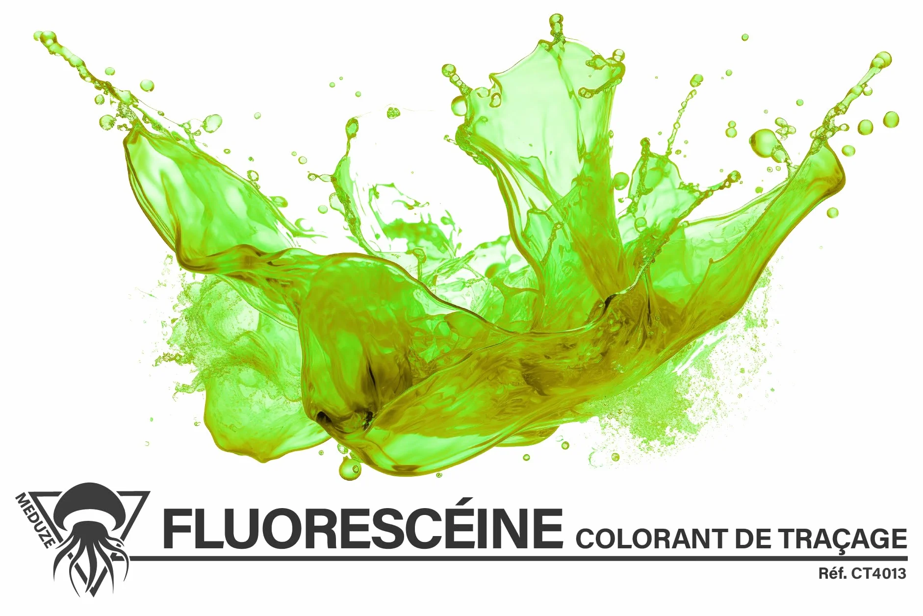 Méduze - Fluorescéine Colorant de traçage prêt à l’Emploi 5L