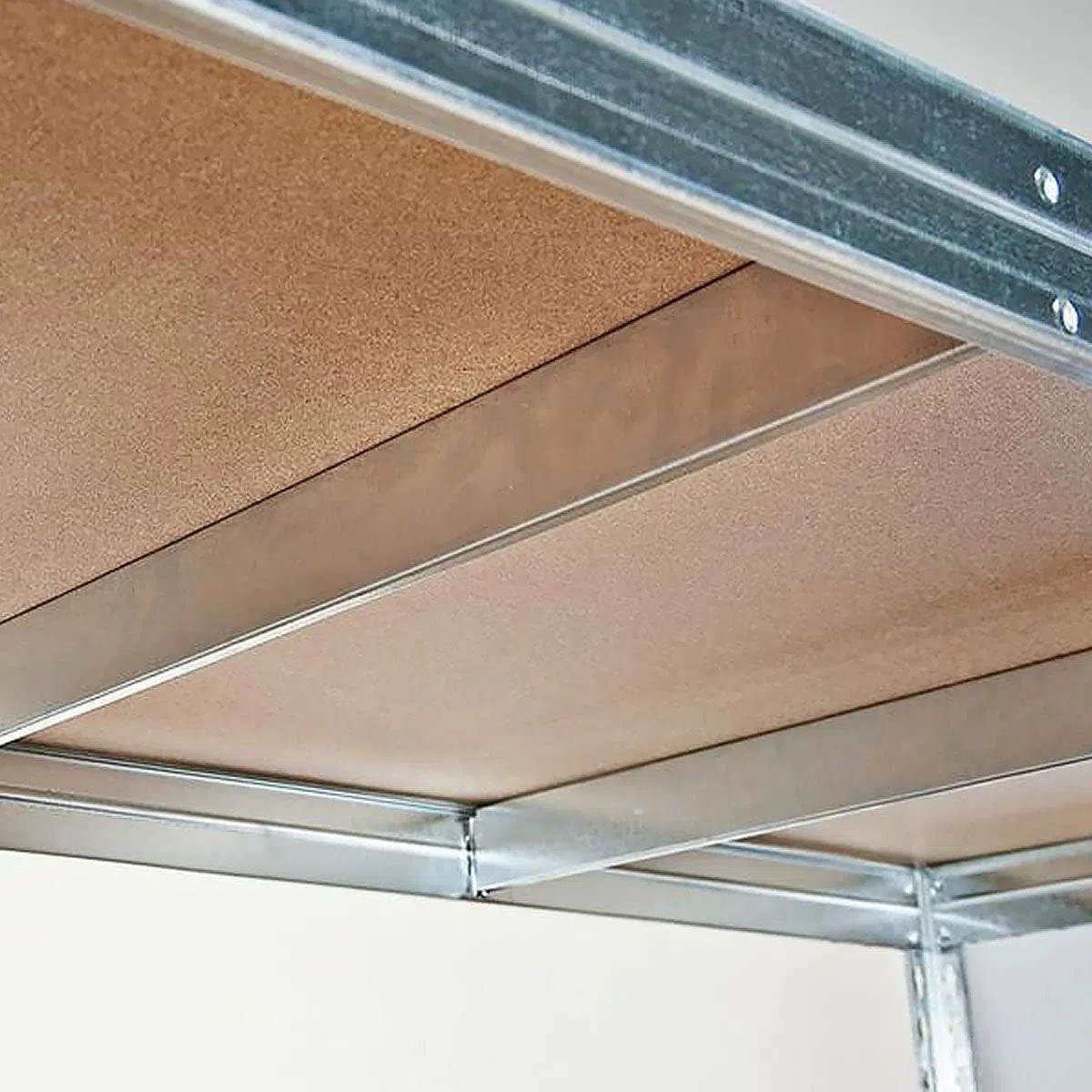 KARAT Rayonnages Charges Lourdes en métal pour Magasin & Garage - Étagères modulable à Grande Tenue - Rangement métallique pneus Charge Max. 1250 kg-Grizzly-Anthracite-Gris, 220 x 90 x 45 cm