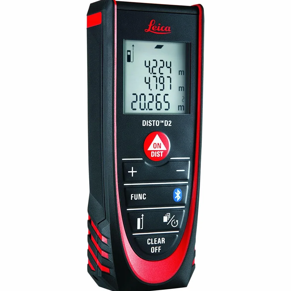 Leica – lasermètre Vert avec NFC et Bluetooth (Utilisation d'’Une Application), Embout Rabattable et capteur d'’Inclinaison, pour Les mesures dans des environnements très Lumineux