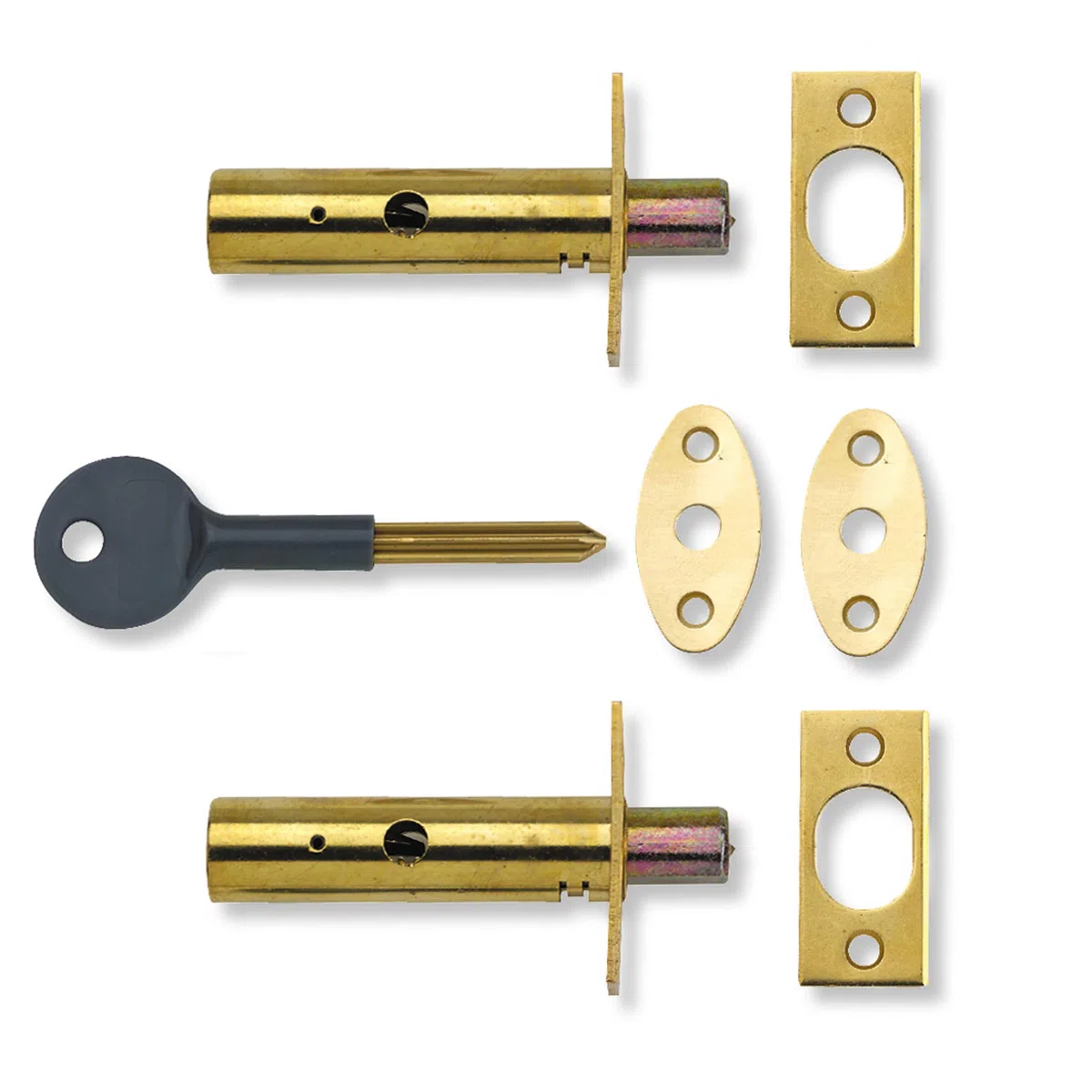 Yale Locks P2PM444PB Ergot de sécurité Laiton Visi Lot de 2 (Import Grande Bretagne)