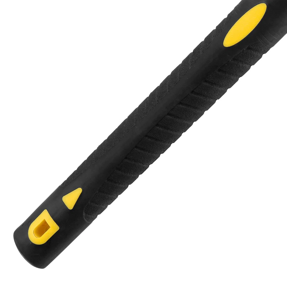 LEXININ Binette à piquer de 45 cm, 0,7 kg avec poignée en plastique en fibre de verre, outil de pioche de jardin pour ameublir le sol, le camping