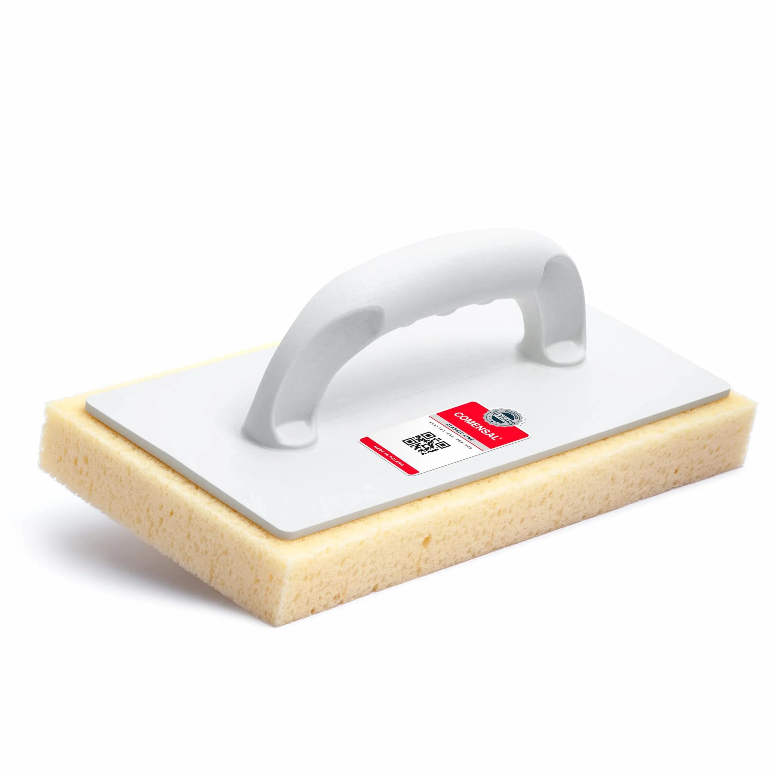 COMENSAL Kit Joint Carrelage - 8 Pièces - M - 12L - Kit d'outils de Pose de Carrelage - Joint en Caoutchouc - Eponge HYDRO - Taloche à Joints - Made in EU
