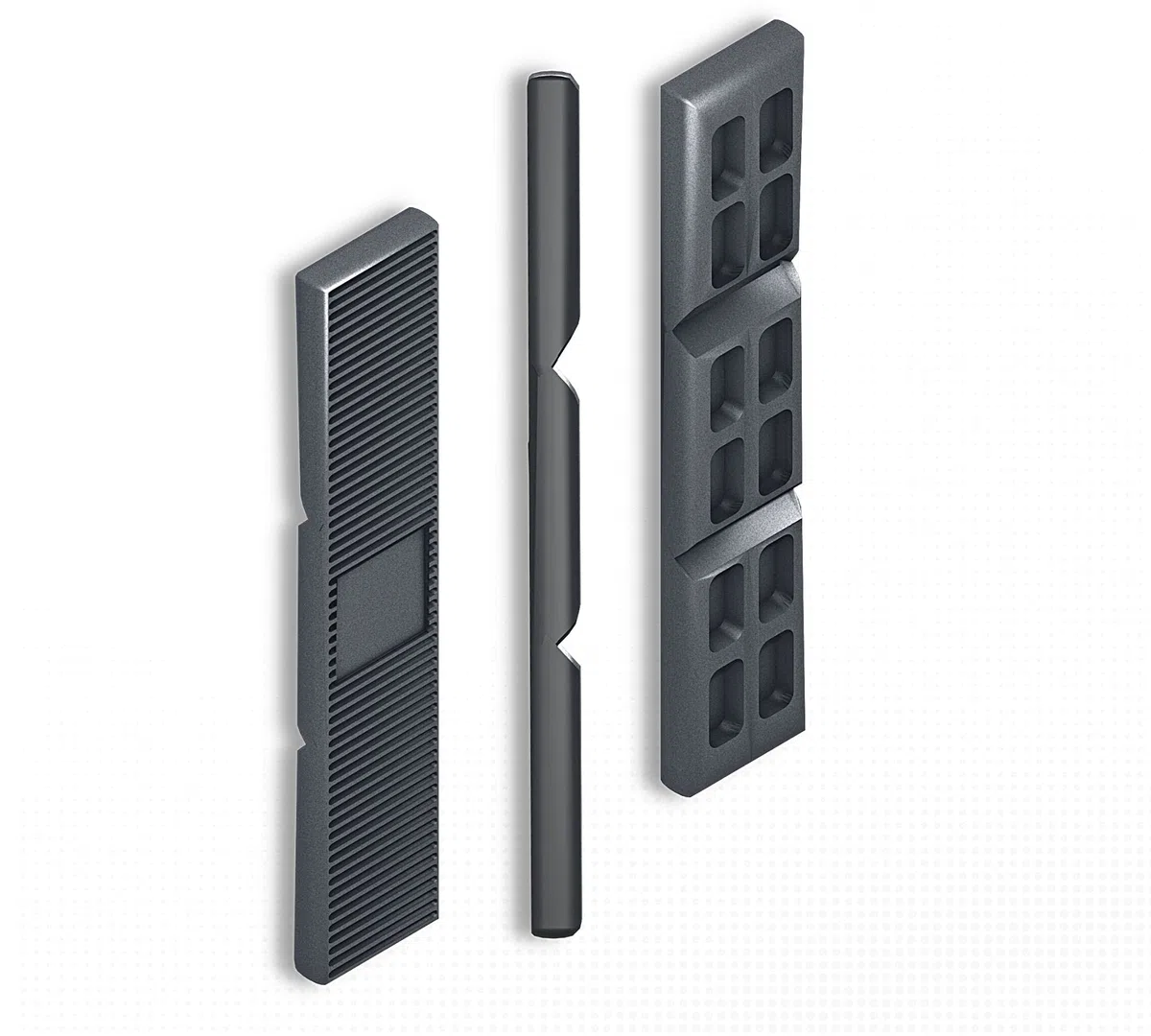 DOJA BARCELONA | Cales de Vitrage 5mm | Noire | 100 Pcs | Blocs d'Écartement en Plastique, Entretoise Polypropylene | Plaques d'Espacement avec Points de Rupture pour Rangement, Équilibrage...