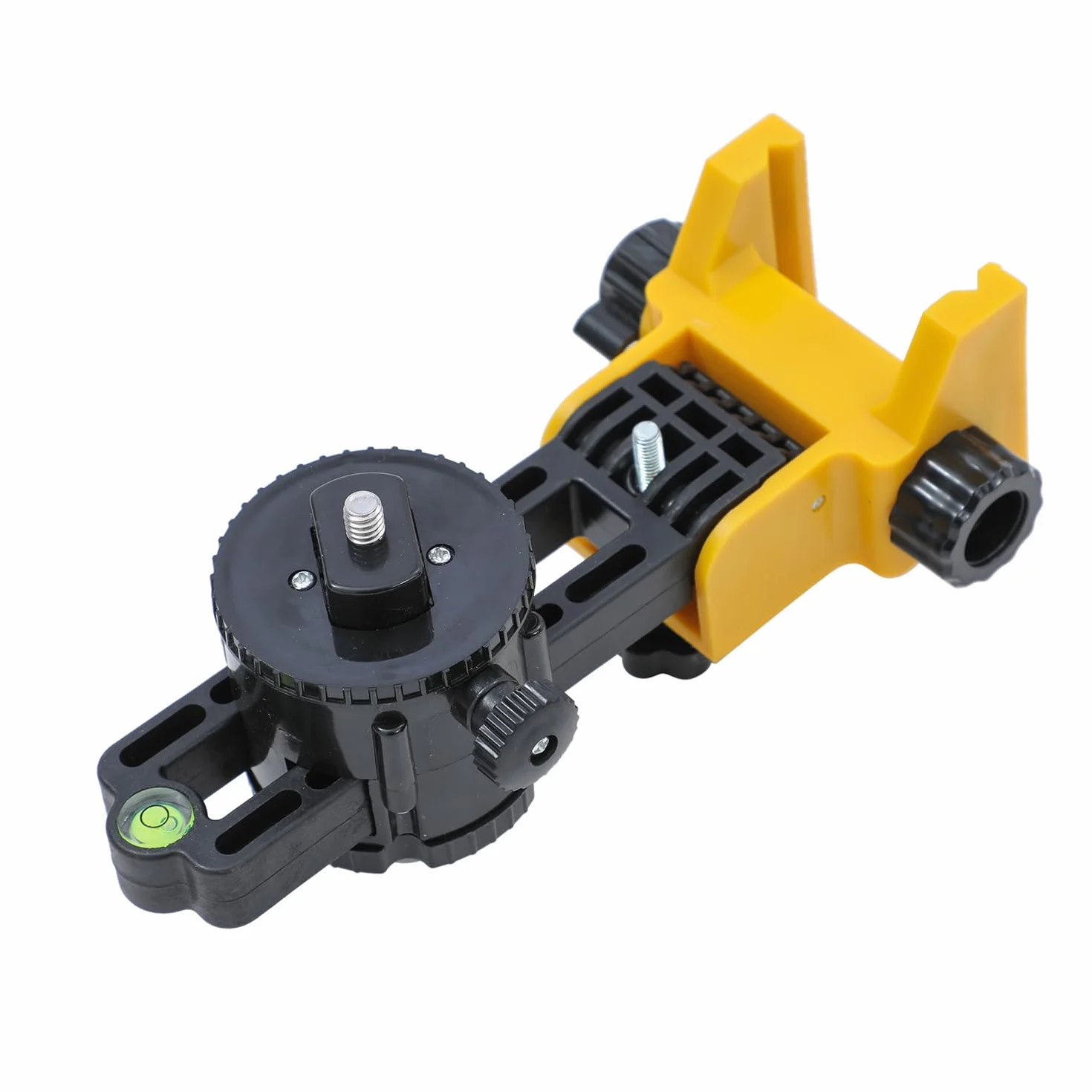 TOPWAY Niveau Laser avec Perche Télescopique 3.7M, Inox, Base Rapide, Réglable avec Sac 311579