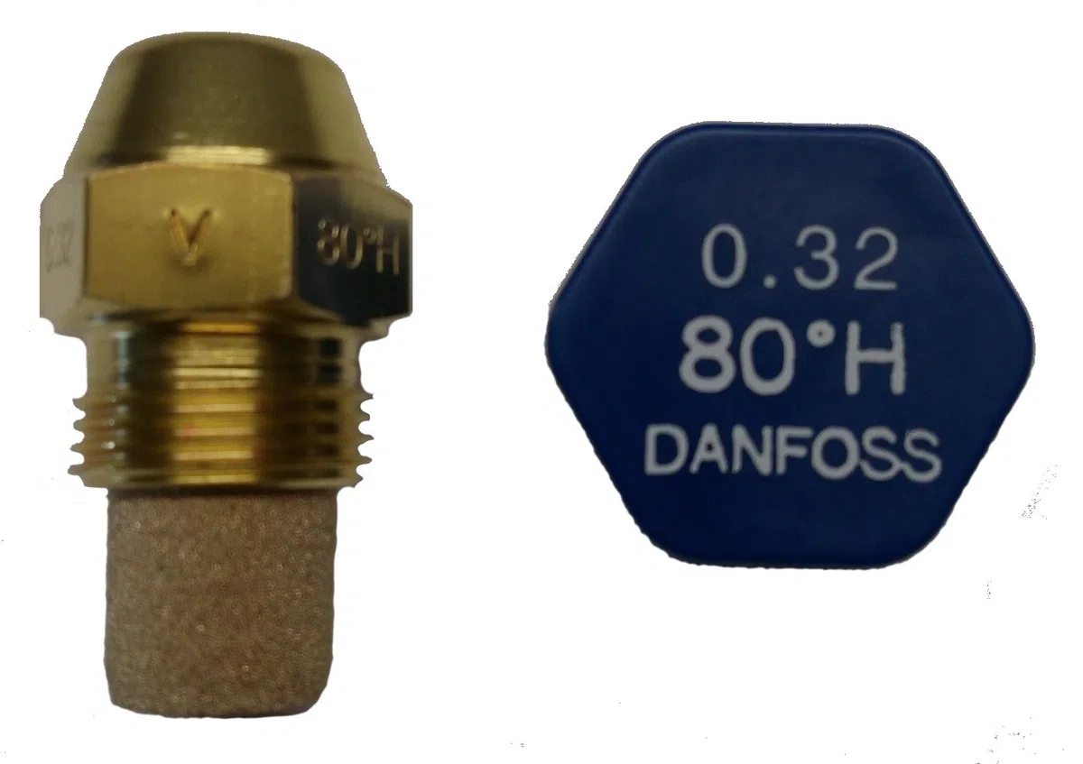 Viessmann Danfoss öldüse 0,32 GPH 80 ° H V # 7839481
