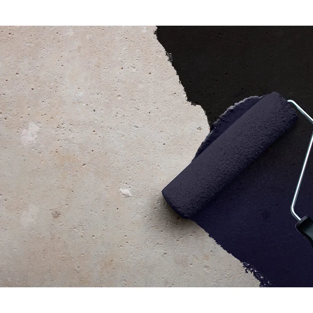 Drybase Membrane d’Étanchéité Liquide 1L Noir – Peinture Anti-Humidité pour Sols, Bois Encastrés & Bas de Murs