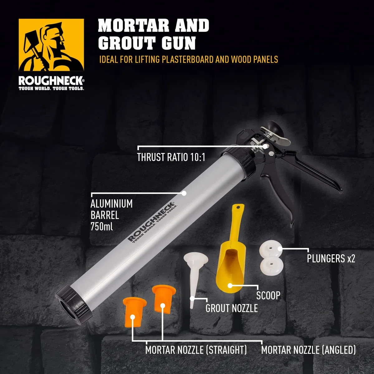 Roughneck 32100 Pistolet pour mortier (Import Grande Bretagne)