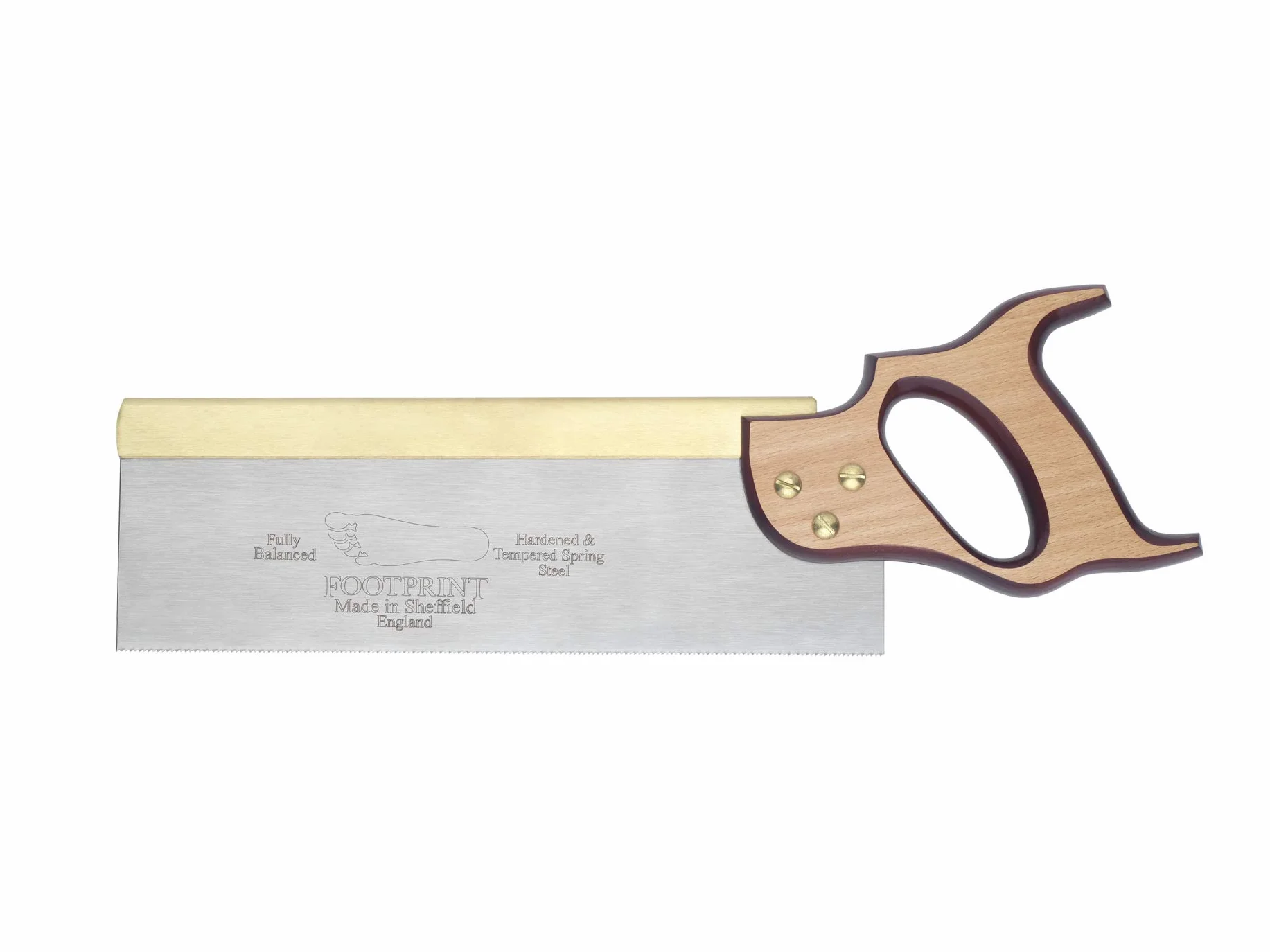 Footprint 256 Brass Back Tenon Saw 12 in