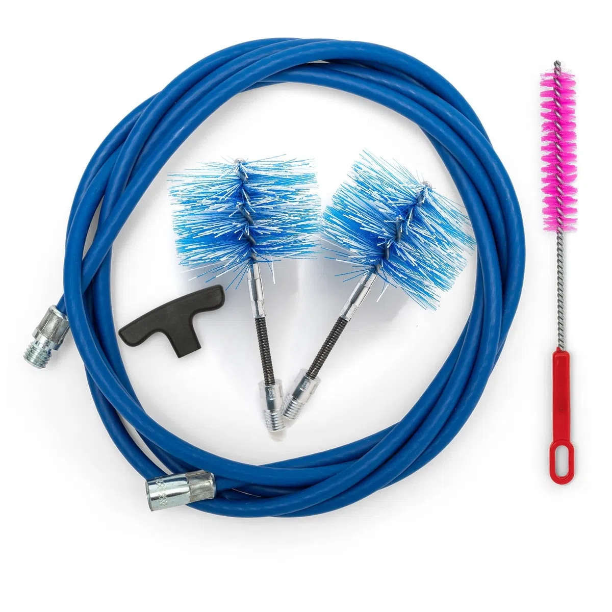 BARETTO Flex Kit Ramonage Poêle à Granulés 3 mètres Ø 80-100 mm