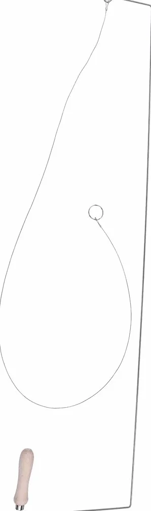MULTIPICK CROCHET DE POIGNÉE DE PORTE 3.5 mm – Outil professionnel pour l’ouverture des portes – Ouvre-porte pour maisons et appartements – Outil spécialisé pour serruriers