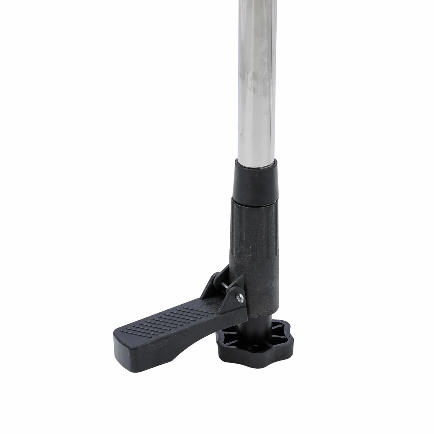 TOPWAY Niveau Laser avec Perche Télescopique 3.7M, Inox, Base Rapide, Réglable avec Sac 311579
