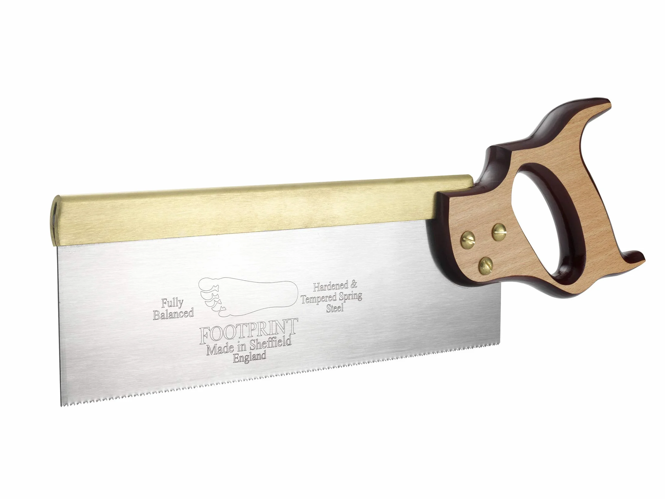 Footprint 256 Brass Back Tenon Saw 12 in